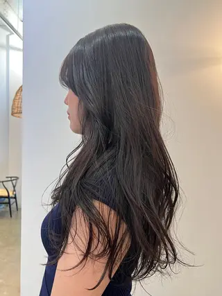 ロング カラー 似合わせカット 🌿‬しゃらのヘアスタイル