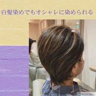 ショート カラー 店舗代表 佐藤 幸平のヘアスタイル