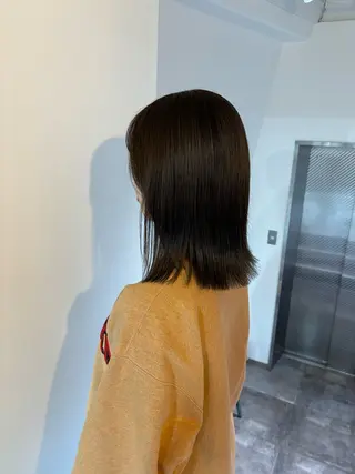 ミディアム 三軒茶屋/レディース カット/Momoのヘアスタイル