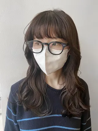 ロング パーマ BOTTOMS所属・🌸透明感艶 カラー🌸Yuukiのヘアスタイル