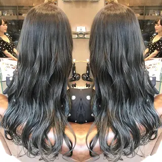 セミロング カラー パーマ 🫧代表/新宿駅近/ 限定価格🫧田辺貴裕のヘアスタイル