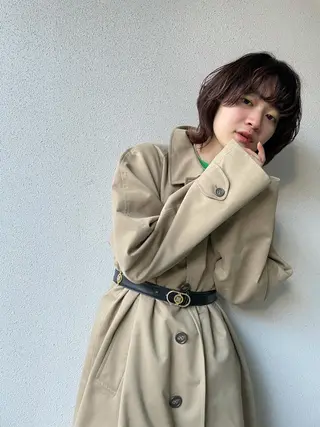 ショート カラー 斉藤 瑞恵のヘアスタイル