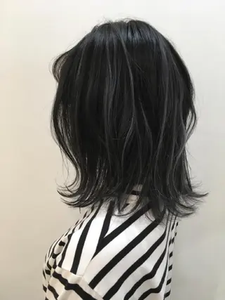 カラー Batta所属・坂上 岳のヘアスタイル