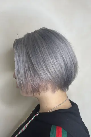 ショート カラー 鳥取のなんでも美容師 松井たかゆきのヘアスタイル