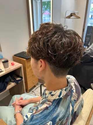 メンズ メンズパーマ専門店 【店長】⚜️イチカワのヘアスタイル