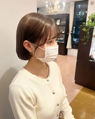 ショート LENAHC ist アベフミナのヘアスタイル