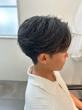 パーマ メンズ 千葉 シャドウパーマ ニュアンスパーマ 関のヘアスタイル