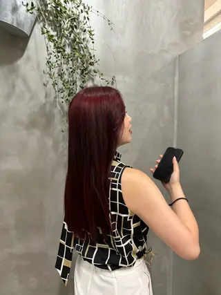 カラー 古川 未優のヘアスタイル