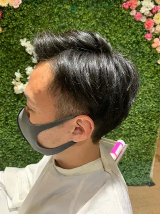 メンズ 永瀬 恵のヘアスタイル