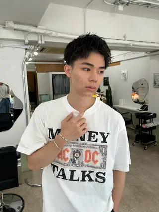 メンズ メンズ特化美容師 タナカリョウのヘアスタイル