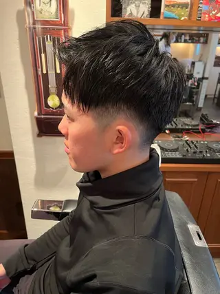 ショート BARBERSHOP DALIE所属・喜瀬 慎斗のヘアスタイル