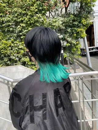 ミディアム MOOD,所属・レイヤーカット/銀座 TAROのヘアスタイル