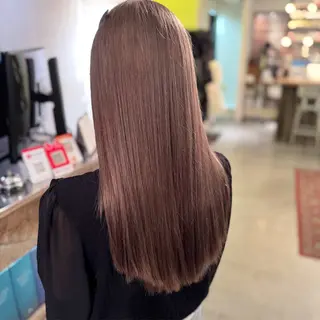 ロング カラー Velvet on the beach所属・🩶大人かわいい 透明感カラーあむ🩶のヘアスタイル
