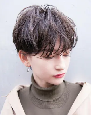 ショート カラー 髪質改善/艶髪特化 /柔らかさ/清水翔矢のヘアスタイル