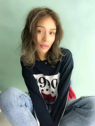 ミディアム 【N°deseo】 Hiromi🦋のヘアスタイル