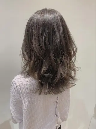 ミディアム カラー RINA 🦋🫧のヘアスタイル