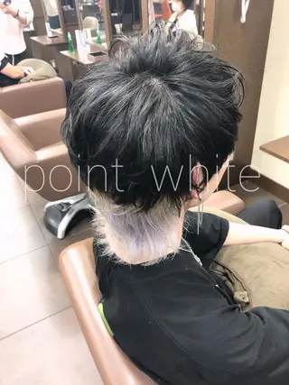 ミディアム カラー メンズ シャルマン銀座店所属・🌟東銀座マンツーマ ン🌟タカナシのヘアスタイル