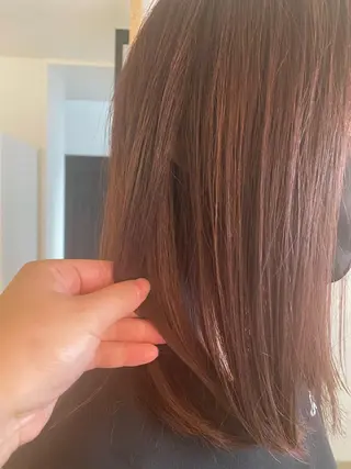 ミディアム I nagiのヘアスタイル