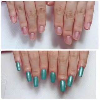 ネイル 深爪を断らない スカルプ高評価店のネイルデザイン