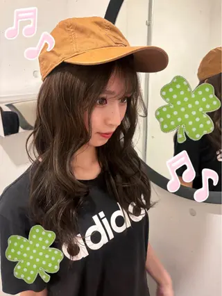 ロング カラー ✩似合わせカラー /レイヤー✩momoのヘアスタイル