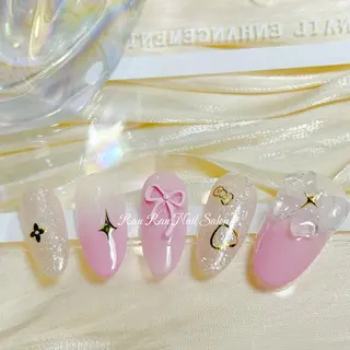 ネイル 【パラジェル/マグネット/長さだし/持ち込み】RanRan NailSalon 池袋所属・サイ ミライのネイルデザイン