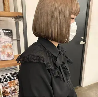 ショート カラー デザインカラー🥂 YUKAのヘアスタイル