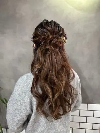 ヘアアレンジ さとう めいのヘアスタイル