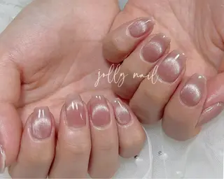 ネイル Jolly チップ長さだしのネイルデザイン