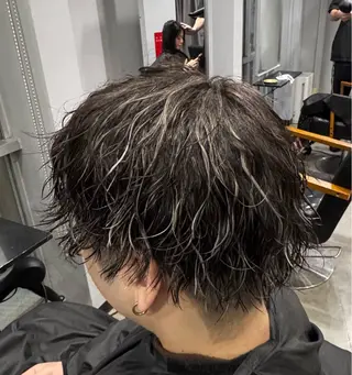 カラー パーマ 難波Oli SHUTAのヘアスタイル