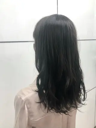 ロング 小林 愛花のヘアスタイル