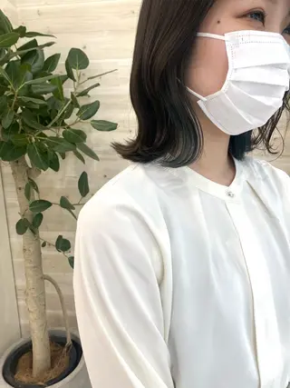 ショート カラー 韓国ヘア／艶カラー minamiのヘアスタイル