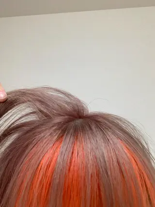 カラー Ripps長居所属・メテオ ／ヘアカラー 西川菜実のヘアスタイル