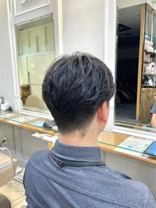 ミディアム メンズ メンズカットモデル/ 横浜/佐藤桃香 🦥のヘアスタイル