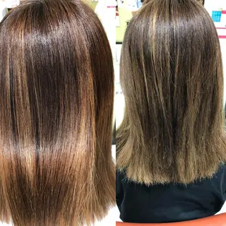 ミディアム 長津 健一郎のヘアスタイル