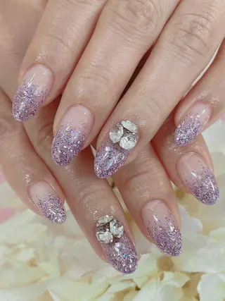 セミロング TAKAMATSU RINAのネイルデザイン