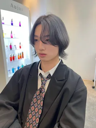 ショート カラー メンズ kanato🇰🇷 【札幌韓国ヘア】のヘアスタイル