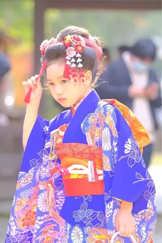 ヘアアレンジ キッズ BLANC （ブラン）のネイルデザイン