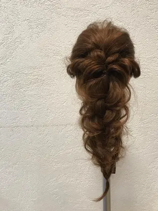 ロング ヘアアレンジ デザインカラー🌈 高木リョウのヘアスタイル