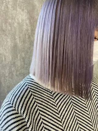 ミディアム カラー ヘアアレンジ TIDEHAIR SHIHOのヘアスタイル