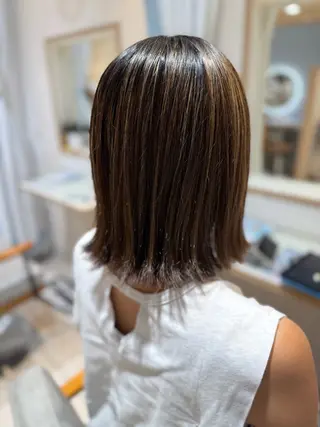 ミディアム レディースカット 募集中🌷渡邉のヘアスタイル