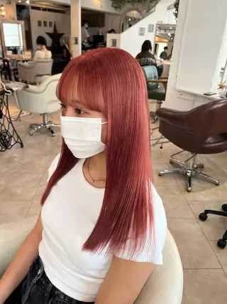 ロング カラー 💛ハイトーン💛 りむのヘアスタイル