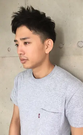 ショート メンズ Lumderica(ラムデリカ)所属・横浜/元町/石川町 ラムデリカYUKAのヘアスタイル