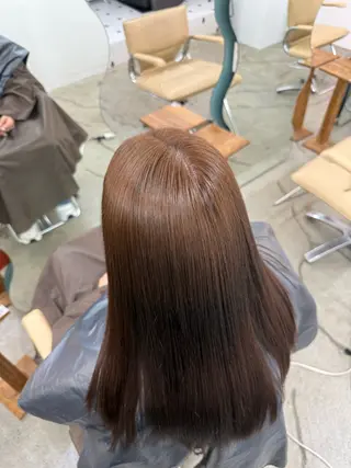 ロング 艶ハイトーン/ 颯一朗のヘアスタイル