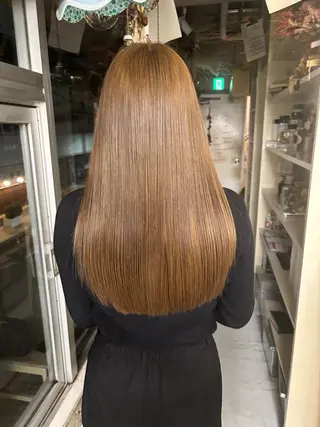 カラー 暖色カラ-ෆ˚顔周り 🎀ོ白岩亜実🎀ོのヘアスタイル