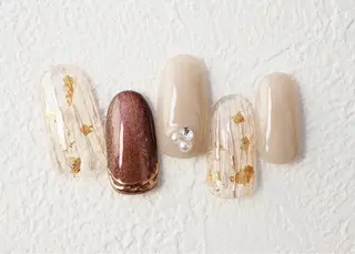 ネイル トップネイリスト Ribbon立川店のネイルデザイン