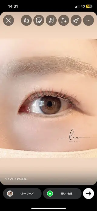 マツエク・マツパ le'a - nail & eye -所属・le'a nail&eyeのマツエク・マツパデザイン
