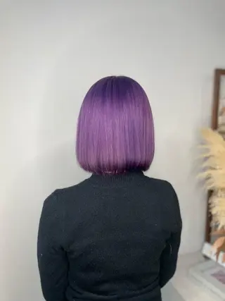カラー 萩原 加帆のヘアスタイル