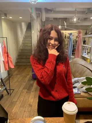 ミディアム パーマ 【takk】 ナカヤママサヨシのヘアスタイル