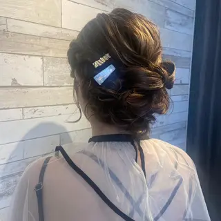 ロング ヘアアレンジ ボブカット/アレンジ /さきのヘアスタイル