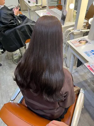 カラー 🎀ツヤカラー🎀 暖色カラー/amiのヘアスタイル